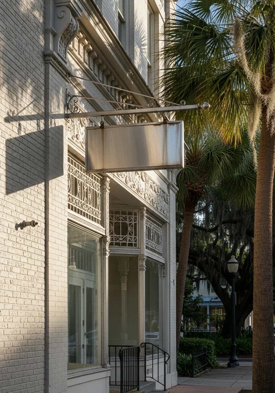 West Palm Beach neighborhood detail featuring a restored historic home with period-appropriate exterior elements.